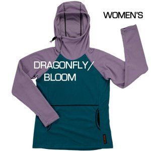 Melanzana Micro Grid Hoodie V2 - Women's Medium (Bloom/Dragonfly)